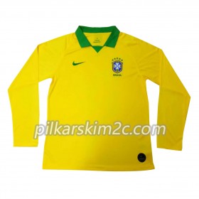 Koszulka Brazylia Główna Copa América 2019 - Koszulki Piłkarskie(L/S)